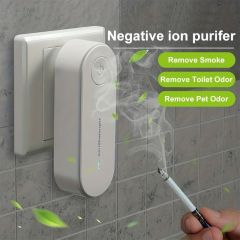 1pc anion purifier, Mini Plug-in Air Purifier with Negative Ion Generator for Home, Bedrooms, Bathrooms, Closets, and Pet Rooms - Improves Air Quality and Reduces Allergens