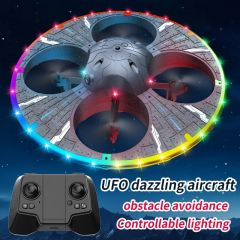 Mini RC UFO Drone 360° Flying HD Camera Wifi FPV With Avoidance Quadcopter Aerial Photography Aircraft Toys