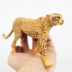 Simulation Leopard Cheetah Crafts Decoration Ornament Sculpture Toys Animals Statue Decorations Figure