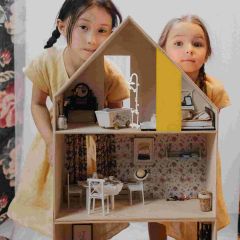 Dollhouse Miniature Shower Head Bathroom Mini Toilet Bathtub Doll House Furniture Accessories Toy