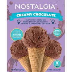 Nostalgia Premium Chocolate Ice Cream Mix, 8 oz