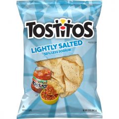 Tostitos Tortilla Chips, Lightly Salted, 12 oz Bag