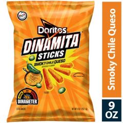 Doritos Dinamita Sticks Smoky Chile Queso, 9.0oz Bag, Single Pack