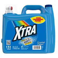 Xtra Plus OxiClean, 131 Loads Liquid Laundry Detergent, 203.1 fl oz