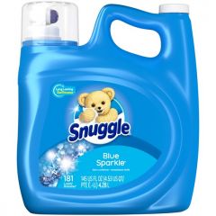 SAME DAY DELIVERY - Snuggle Liquid Fabric Softener, Blue Sparkle, 145 ounce, 181 Loads