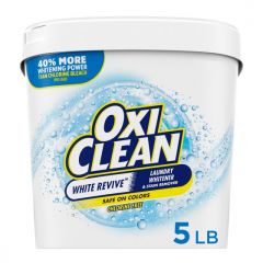 SAME DAY DELIVERY - OxiClean White Revive Laundry Whitener and Stain Remover Powder, 5 lb