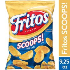 Fritos Scoops! Original Corn Chips, 9.25 oz Bag