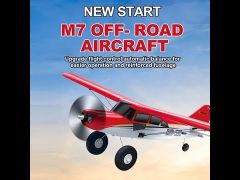 Qidi560 RC Plane Moore M7 Off-road 4CH Remote Control Airplane Brushless Fixed Wing Aircraft Model EPP Foam Toys for Children