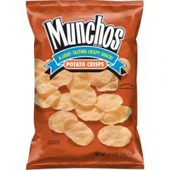 Munchos Classic Flavor Potato Snack Chips, 4.25 Ounce Bag