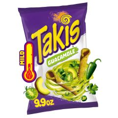 Takis Guacamole 9.9 oz Sharing Size Bag, Guacamole Rolled Tortilla Chips