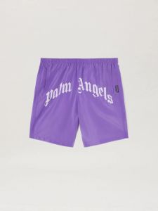Palm Angels Logo Print Swimming Shorts
