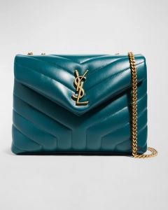 Saint Laurent Loulou Small Chain Bag in Quilted ''Y'' Leather Bag