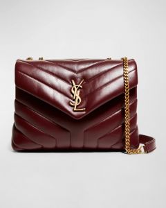 LOULOU SMALL CHAIN BAG IN QUILTED "Y" LEATHER SAINT LAURENT